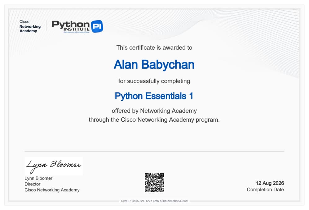Python Essentials
